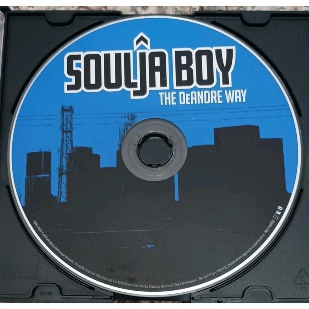 Soulja Boy The DeAndre Way CD 2010 Hip Hop Album Disc Only B0014880-02